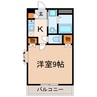 グランド　モンブラン 1Kの間取り
