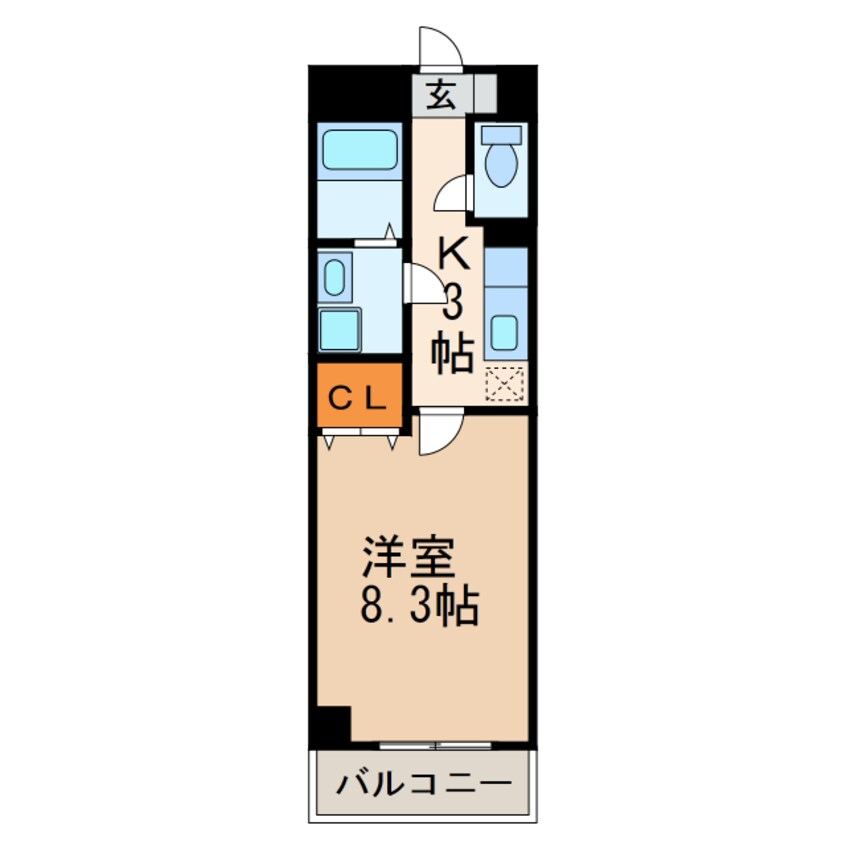 間取図 マ･メゾンコンフォールⅡ