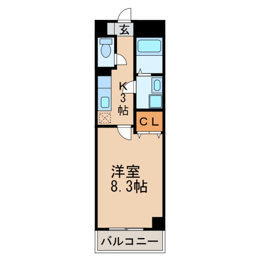 間取図 マ･メゾンコンフォールⅡ