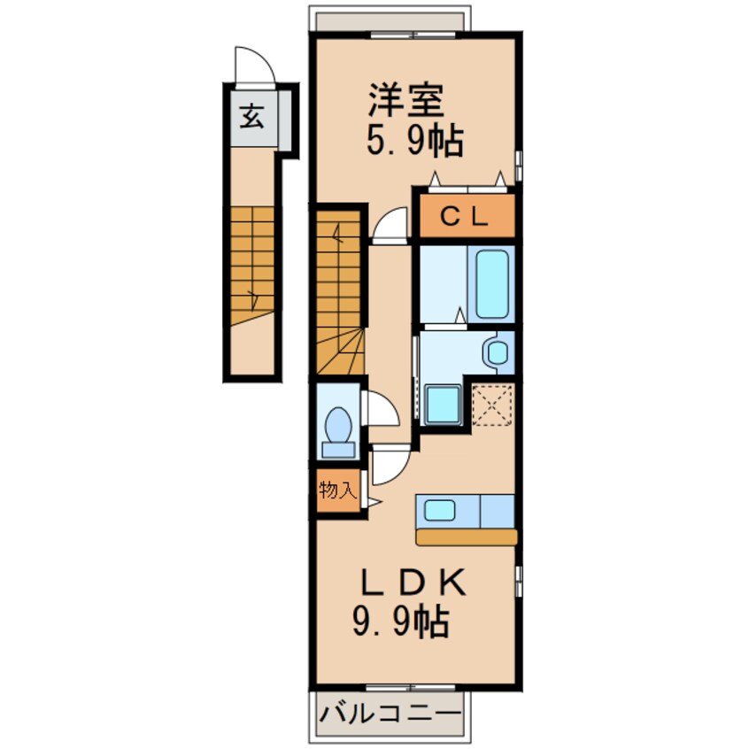 間取図 パラッツオⅡ