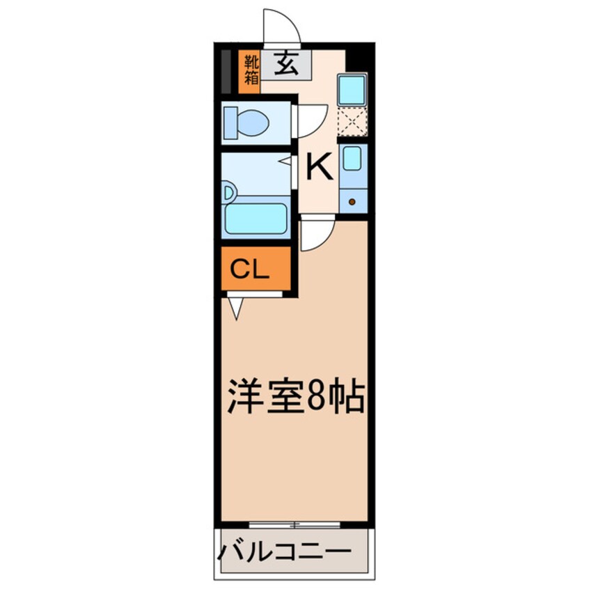 間取図 エランドールＨ