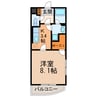 ソレイユ　ルヴァン（如意申町） 1Kの間取り
