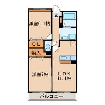 間取図 セレノ・パラッツォ