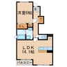 プレッソ フィオーレ 1LDKの間取り