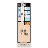 willDo勝川 1Kの間取り