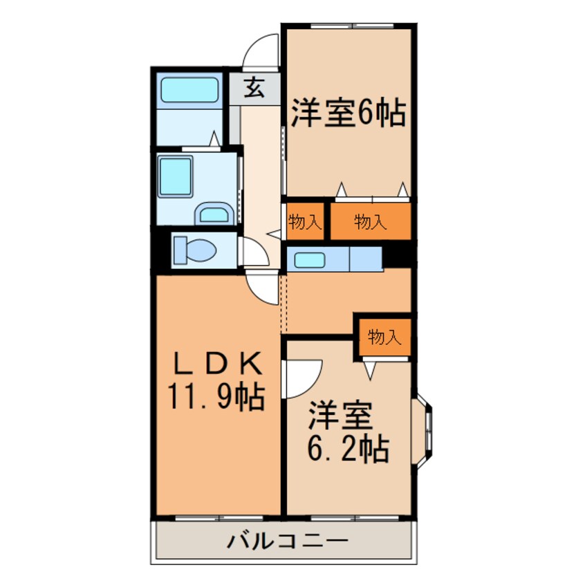 間取図 グランデオス