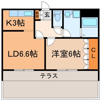 間取図 オアシス　ドリーム