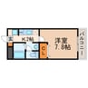 ハイムKYO 1Kの間取り