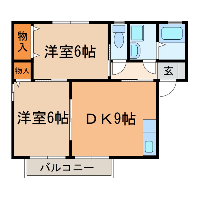 間取図 フォレストコート