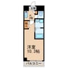 本州守山ビル 1Kの間取り