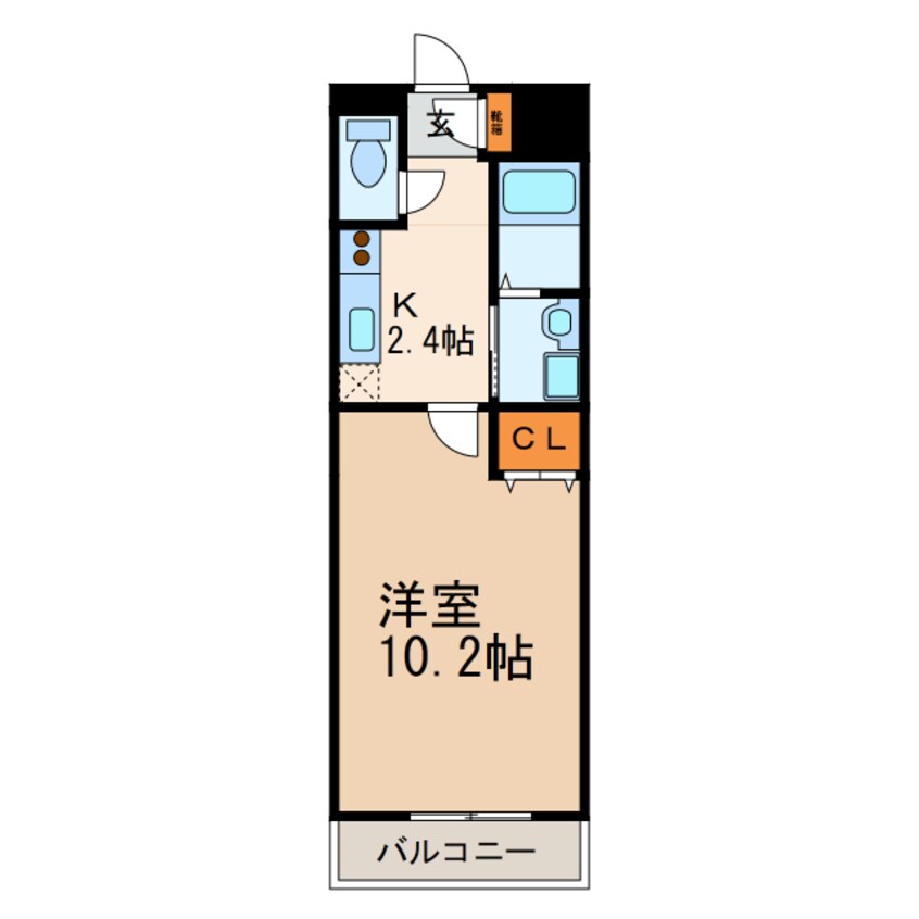 間取図 サニーコートKY