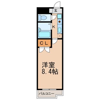 間取図 パークサイド高蔵寺