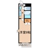 パークサイド高蔵寺 1Kの間取り