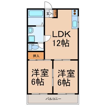 間取図 いずみハイツ