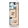 Azalea鳥居松 1LDKの間取り