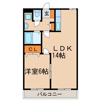 間取図 メゾンユーラップ