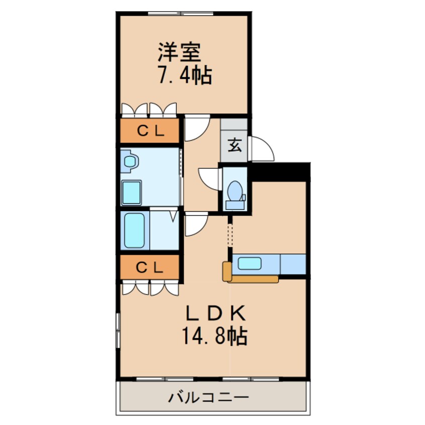 間取図 ベルデ・ブランシェ