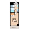 アビタシオン瑞穂 1Kの間取り