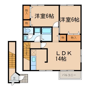 間取図 トパーズ