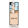 アンプルール　リーブル　JIFUKU 1Kの間取り