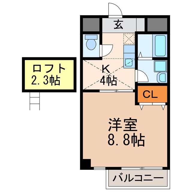 間取り図 クレールｉ