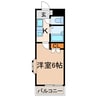 アデナック14 1Kの間取り