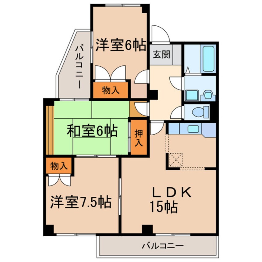 間取図 アネックス91