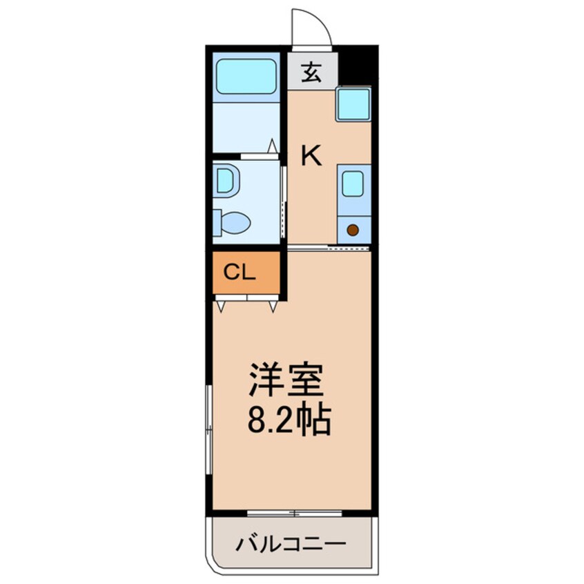 間取図 プリミエール・レンナ