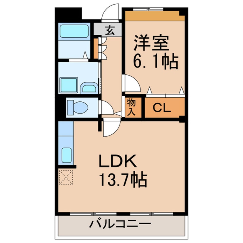 間取図 ファリアージュⅡ