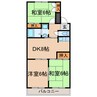 メゾン松本Ⅲ 3DKの間取り