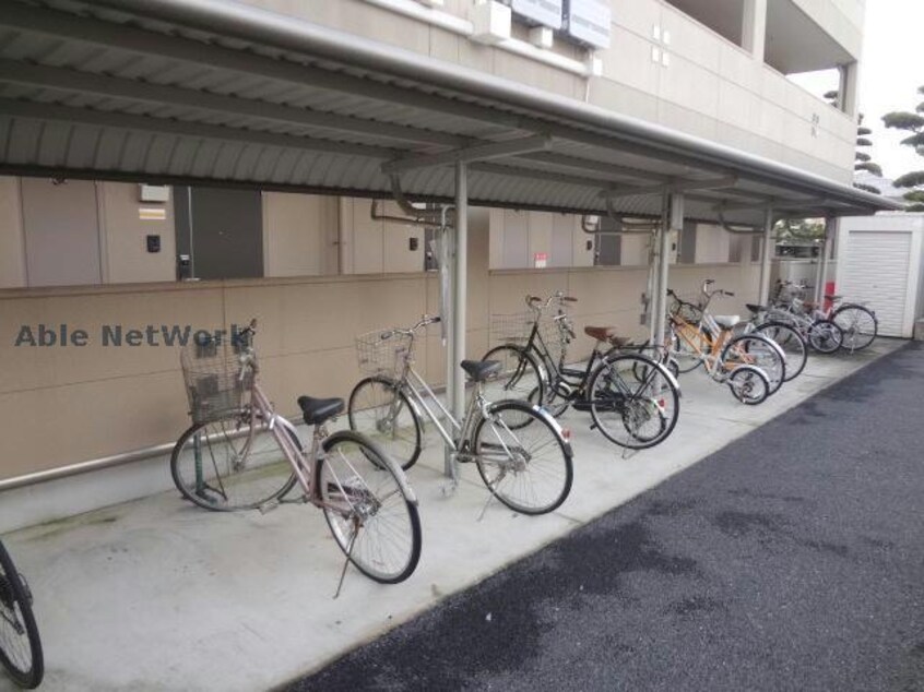 駐輪場 グリーングラス弐番館