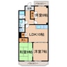 トーク21 3LDKの間取り