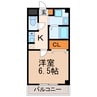 ＮＫドミールⅡ 1Kの間取り