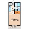 ＫＥコーポ桃山 1Kの間取り