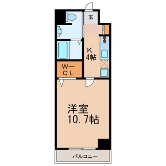 間取図 エスペランサ春日井駅前