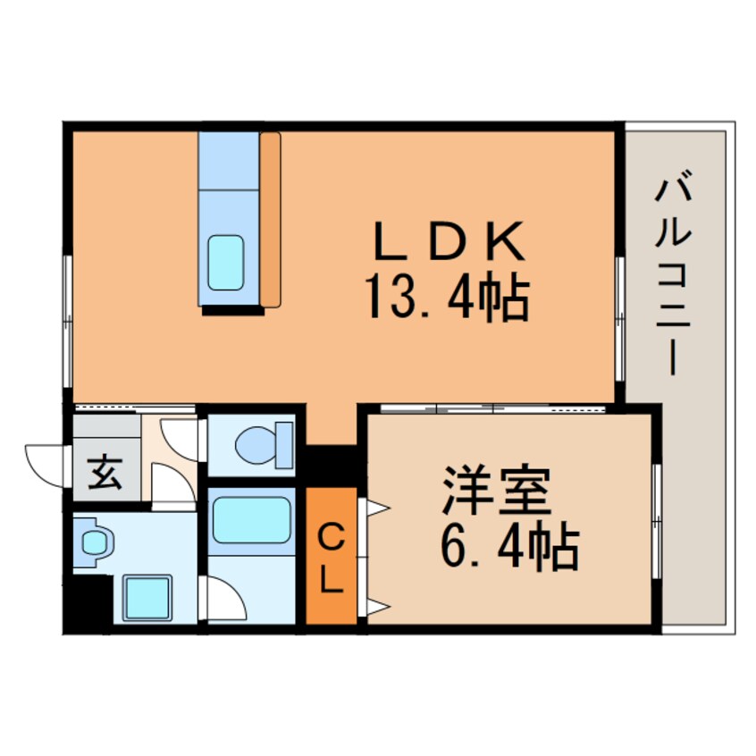 間取図 グレースコート神戸