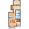 エアリーⅡ 1LDKの間取り