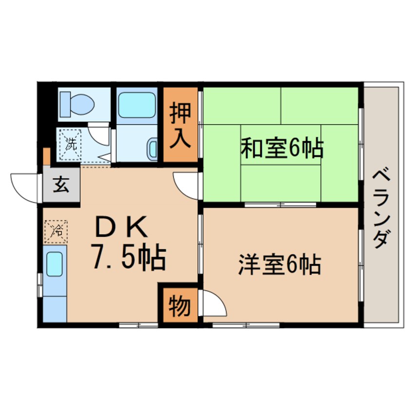 間取図 四季の里　高蔵寺館