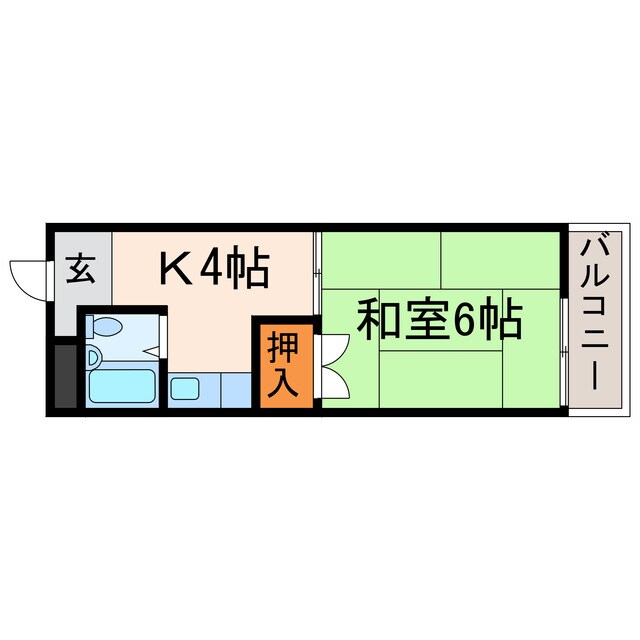 間取り図 四季の里　高蔵寺館