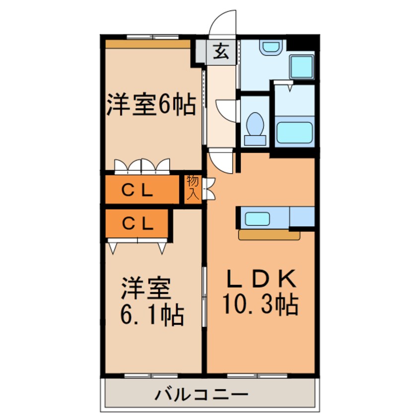 間取図 サンフィット青山