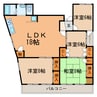 Lucie春日井 4LDKの間取り