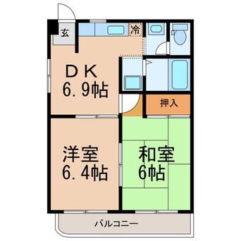 間取図 グランドステータス林