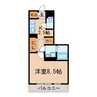 ＰＲＩＳＭＩＣ 1Kの間取り