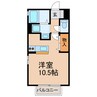 モナリエ穴橋 1Rの間取り