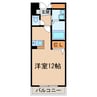グリーンヒルズ 1Rの間取り