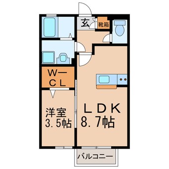 間取図 ハイツ新開