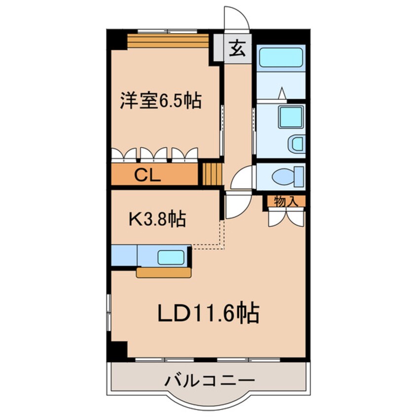 間取図 ガーデン鏡池