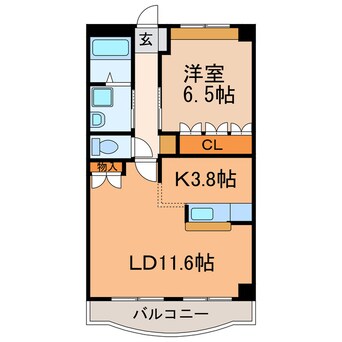 間取図 ガーデン鏡池