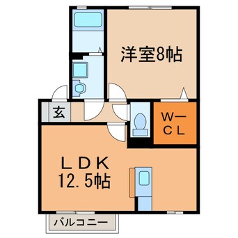 間取図 エスポワール（豊山町中道）