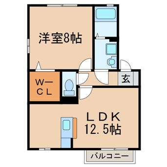 間取図 エスポワール（豊山町中道）